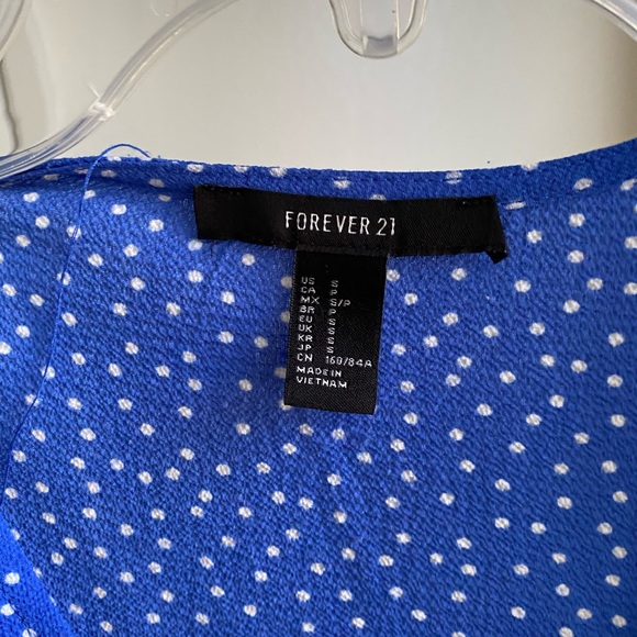 Cute polka dot blue dress - Picture 2 of 3